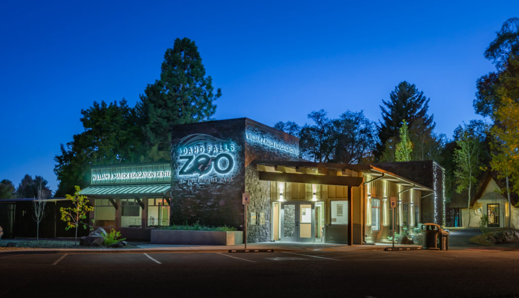 Photo of exterior of Idaho Falls Zoo