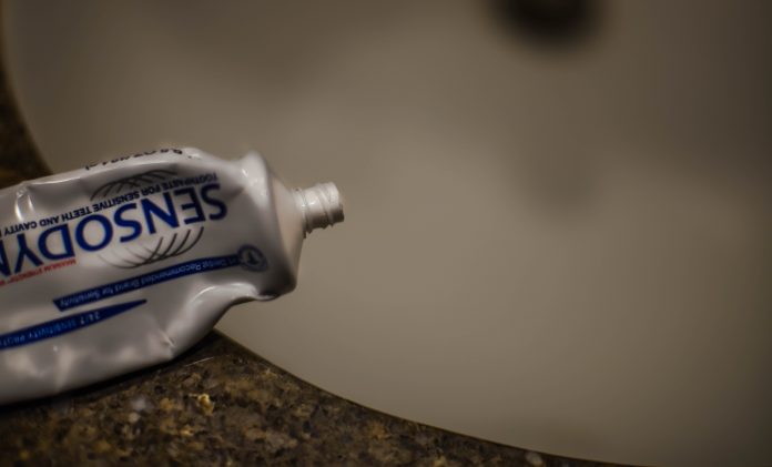 Stress in motherhood can be caused from daily activities, such as toothpaste gobs left in sinks.